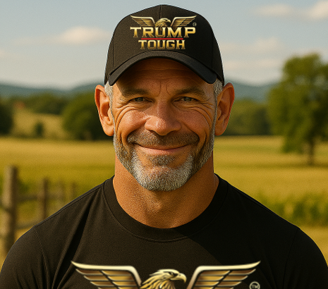 Trump Tough Structured Twill Black Hat – Wear the Brand. Own the Moment.