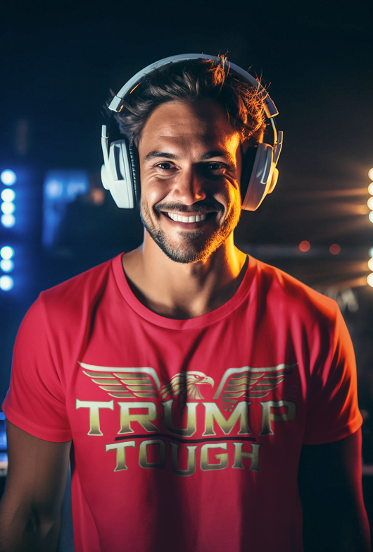 π₯ The Red Trump Tough Tee β Classic. Clean. Unapologetic. π₯