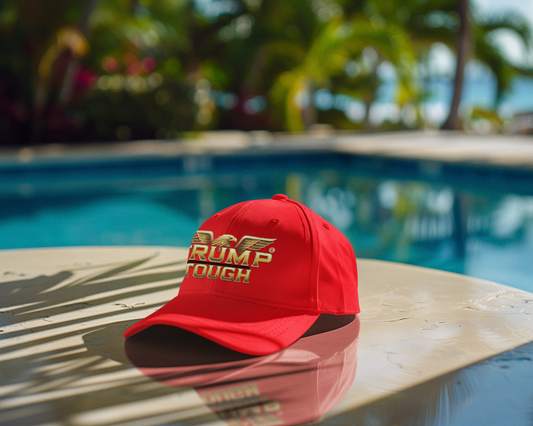 Stand Tall in This Stunning Red Trump Tough Hat